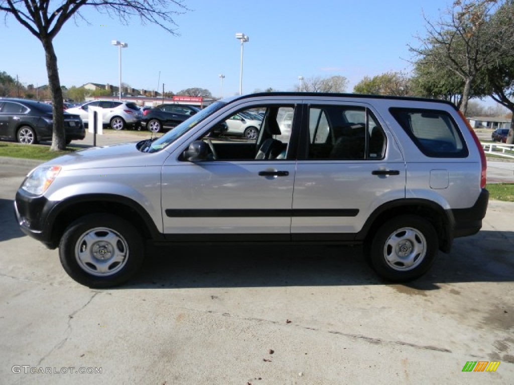 2003 CR-V LX - Satin Silver Metallic / Black photo #5
