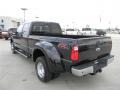 2012 Tuxedo Black Metallic Ford F350 Super Duty Lariat Crew Cab 4x4 Dually  photo #7