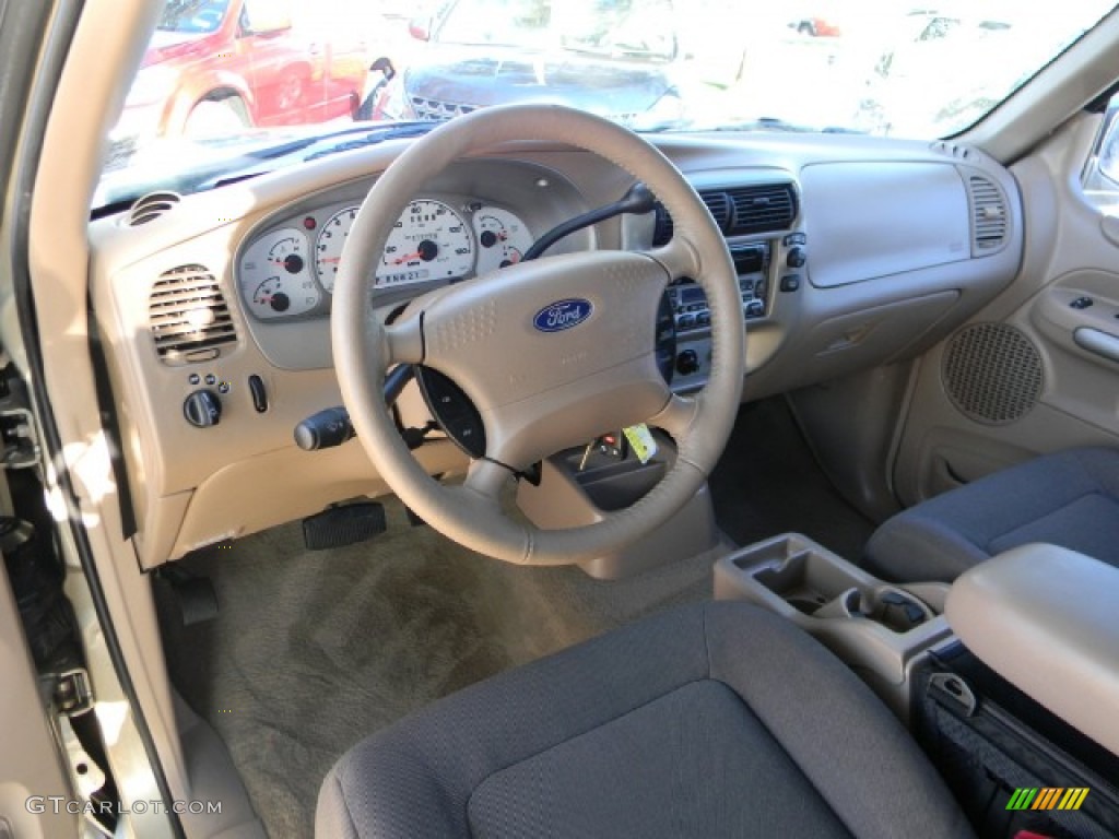 Medium Prairie Tan Interior 2001 Ford Explorer Sport Photo #58695824
