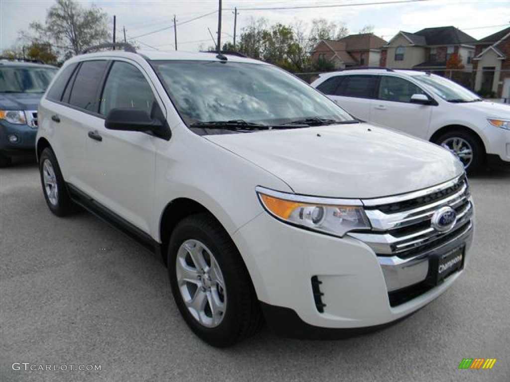 White Suede 2012 Ford Edge SE EcoBoost Exterior Photo #58695962