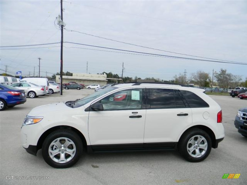 White Suede 2012 Ford Edge SE EcoBoost Exterior Photo #58695992