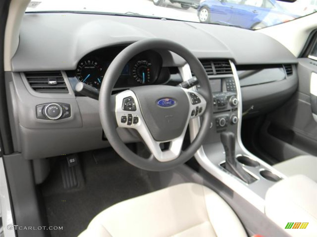 2012 Ford Edge SE EcoBoost Medium Light Stone Dashboard Photo #58696016