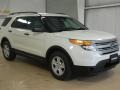 2012 White Suede Ford Explorer FWD  photo #2
