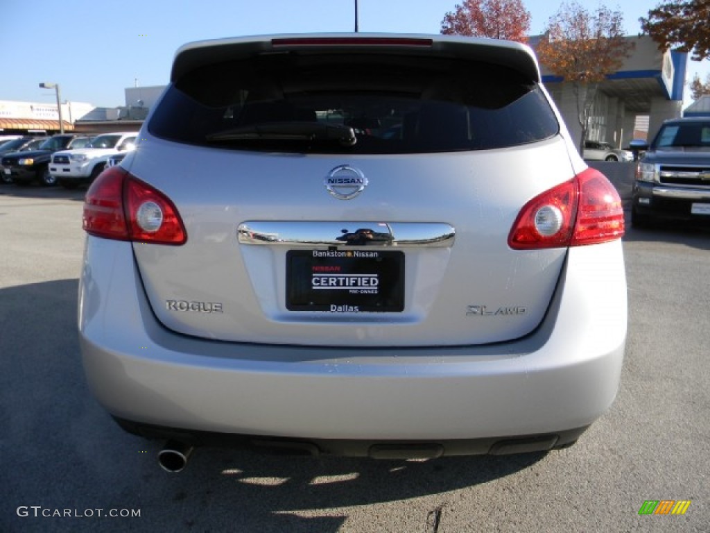 2011 Rogue SL AWD - Silver Ice Metallic / Gray photo #4