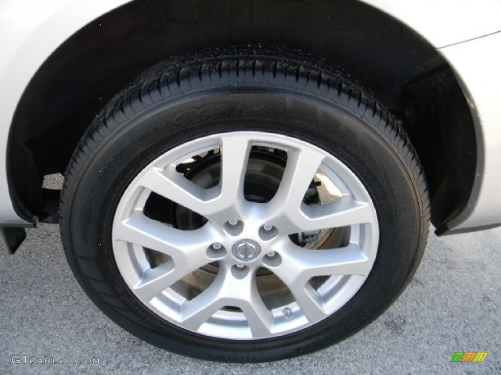 2011 Rogue SL AWD - Silver Ice Metallic / Gray photo #6