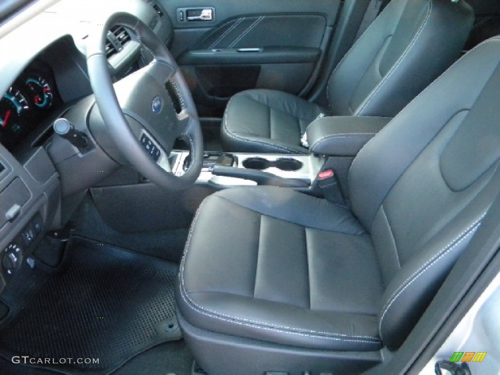 Charcoal Black Interior 2012 Ford Fusion Sport Photo #58697954