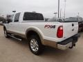 2012 White Platinum Metallic Tri-Coat Ford F250 Super Duty Lariat Crew Cab 4x4  photo #6