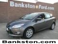 2012 Sterling Grey Metallic Ford Focus SE Sedan  photo #1