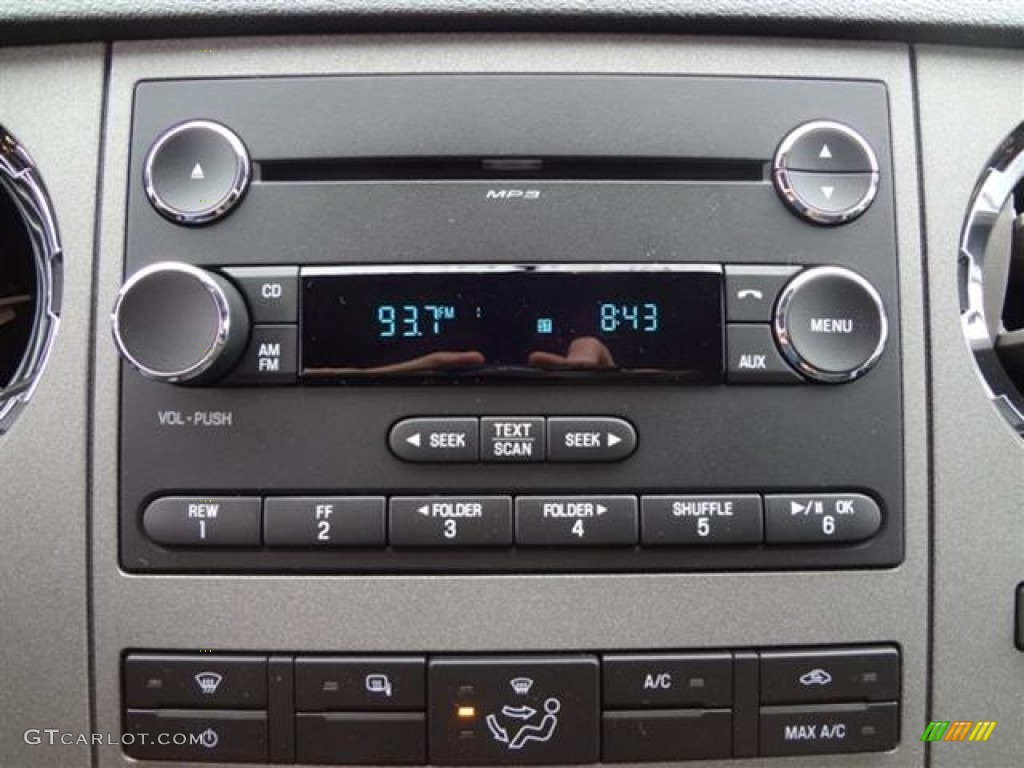 2012 Ford F250 Super Duty XLT Crew Cab Audio System Photo #58698473