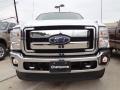 2012 White Platinum Metallic Tri-Coat Ford F250 Super Duty Lariat Crew Cab 4x4  photo #2