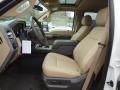 2012 White Platinum Metallic Tri-Coat Ford F250 Super Duty Lariat Crew Cab 4x4  photo #11