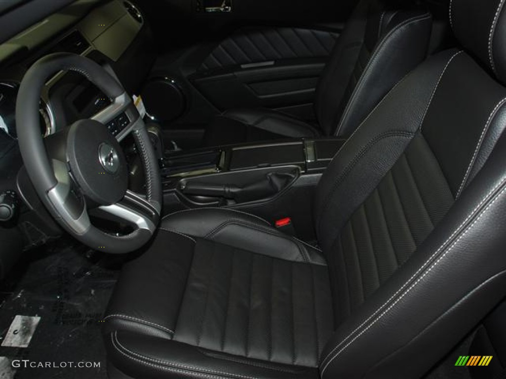 Charcoal Black Interior 2012 Ford Mustang V6 Mustang Club of America Edition Coupe Photo #58699067