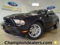 Black - Mustang V6 Coupe Photo No. 1