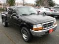 1999 Black Clearcoat Ford Ranger XLT Extended Cab 4x4  photo #2