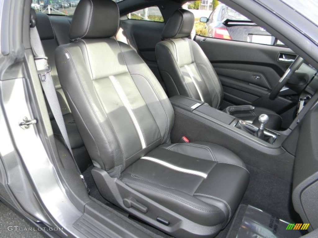 2010 Mustang GT Premium Coupe - Sterling Grey Metallic / Charcoal Black/Cashmere photo #10
