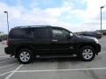 2009 Galaxy Black Metallic Nissan Armada SE 4WD  photo #4