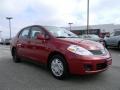 2009 Red Brick Nissan Versa 1.8 S Sedan  photo #3