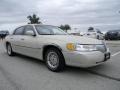 2002 Ivory Parchment Pearl Lincoln Town Car Cartier  photo #3