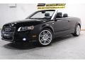 2009 Brilliant Black Audi A4 2.0T quattro Cabriolet  photo #2