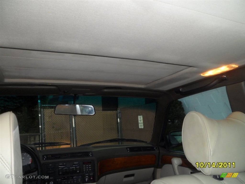 1986 7 Series 735i Sedan - Bronzit Beige Metallic / Beige photo #7