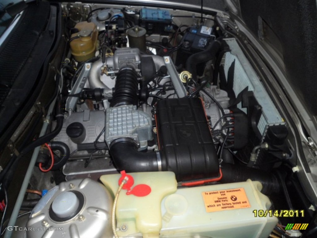 1986 BMW 7 Series 735i Sedan 3.4 Liter SOHC 12-Valve Inline 6 Cylinder Engine Photo #58701131