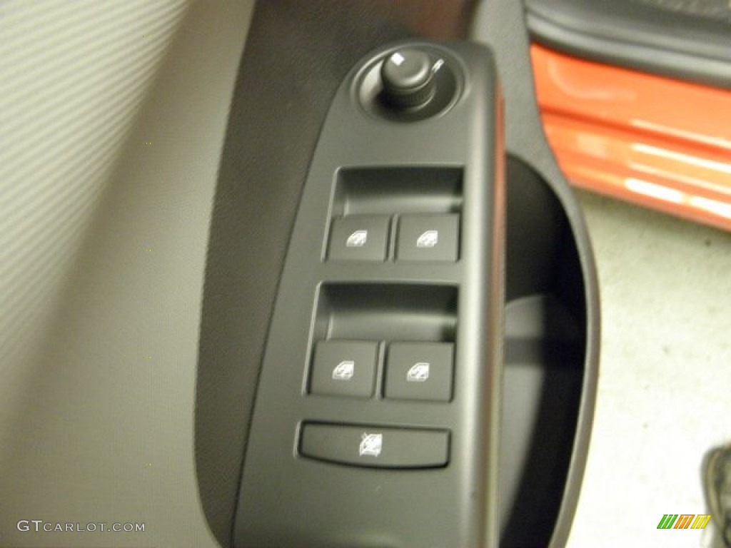 2012 Sonic LT Sedan - Inferno Orange Metallic / Jet Black/Dark Titanium photo #14