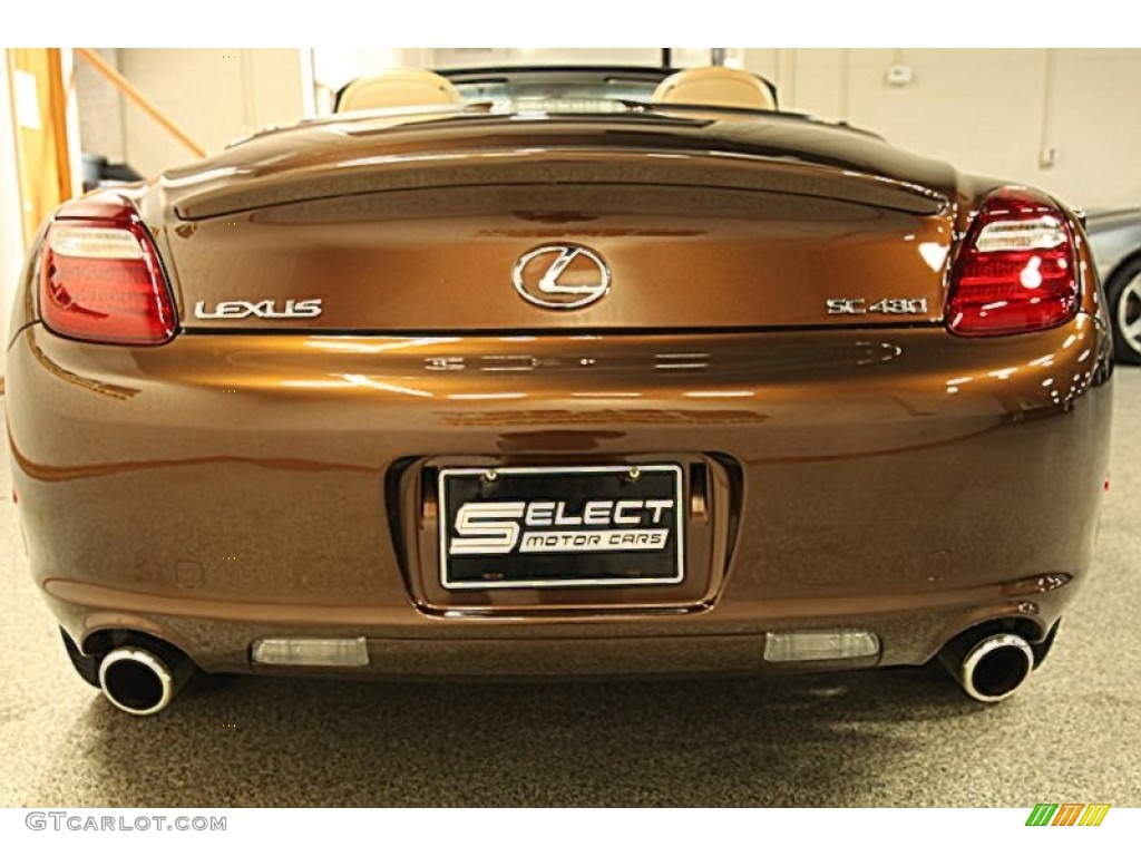 Tigereye Mica 2008 Lexus SC 430 Convertible Exterior Photo #58701335