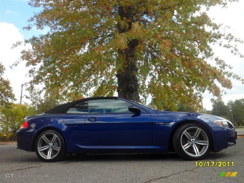 2007 M6 Convertible - Interlagos Blue Metallic / Black photo #9