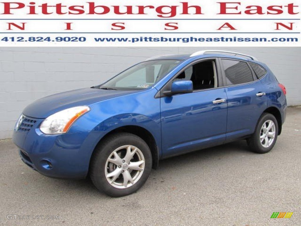 Indigo Blue Nissan Rogue