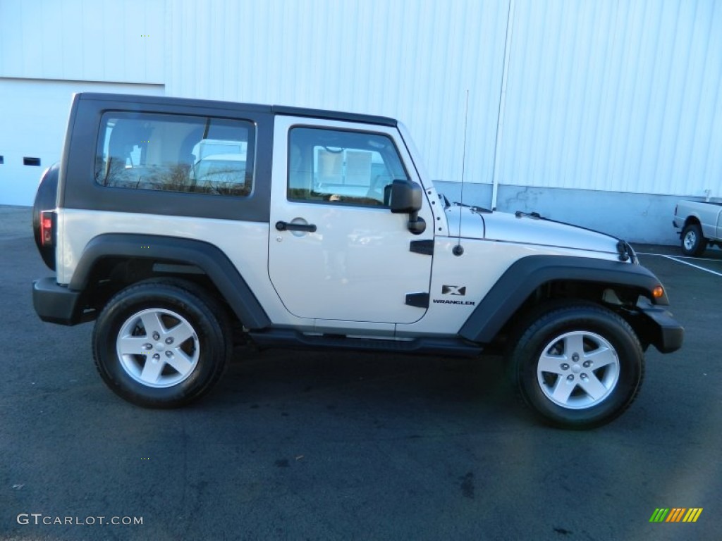 Light Graystone Pearl 2007 Jeep Wrangler X 4x4 Exterior Photo #58702154