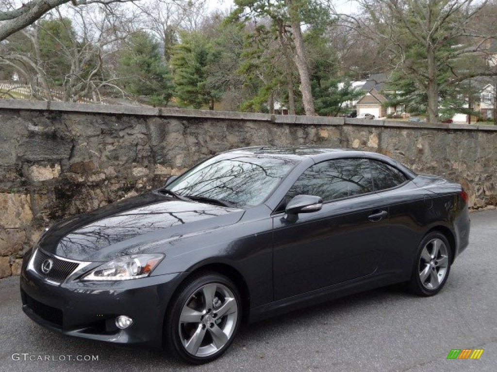 Smoky Granite Mica 2011 Lexus IS 250C Convertible Exterior Photo #58702157