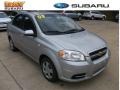 Cosmic Silver Metallic - Aveo LS Sedan Photo No. 1