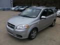 Cosmic Silver Metallic - Aveo LS Sedan Photo No. 3