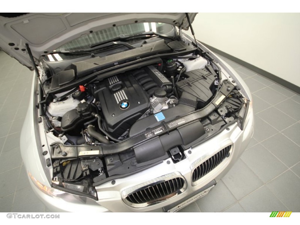 2007 3 Series 328i Coupe - Titanium Silver Metallic / Black photo #40