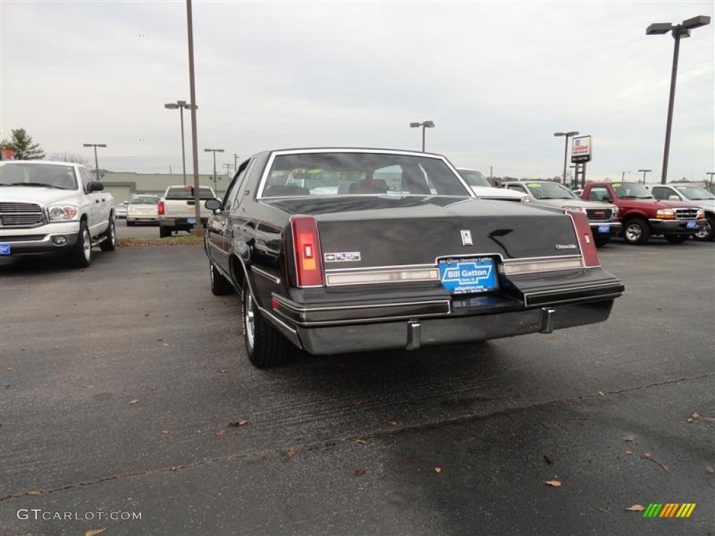1987 Cutlass Supreme Salon Coupe - Black / Red photo #3