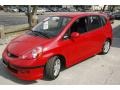 2007 Milano Red Honda Fit Sport  photo #1