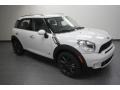 Light White 2012 Mini Cooper S Countryman All4 AWD Exterior