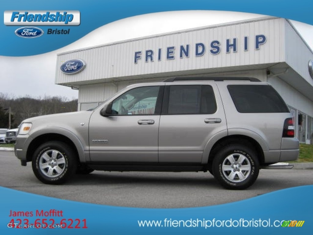 Silver Birch Metallic Ford Explorer