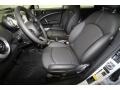 Carbon Black 2012 Mini Cooper S Countryman All4 AWD Interior Color
