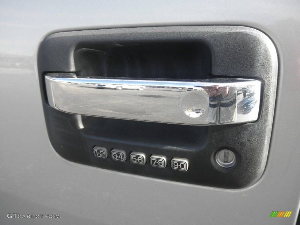 2006 F150 Lariat SuperCrew 4x4 - Silver Metallic / Black photo #6