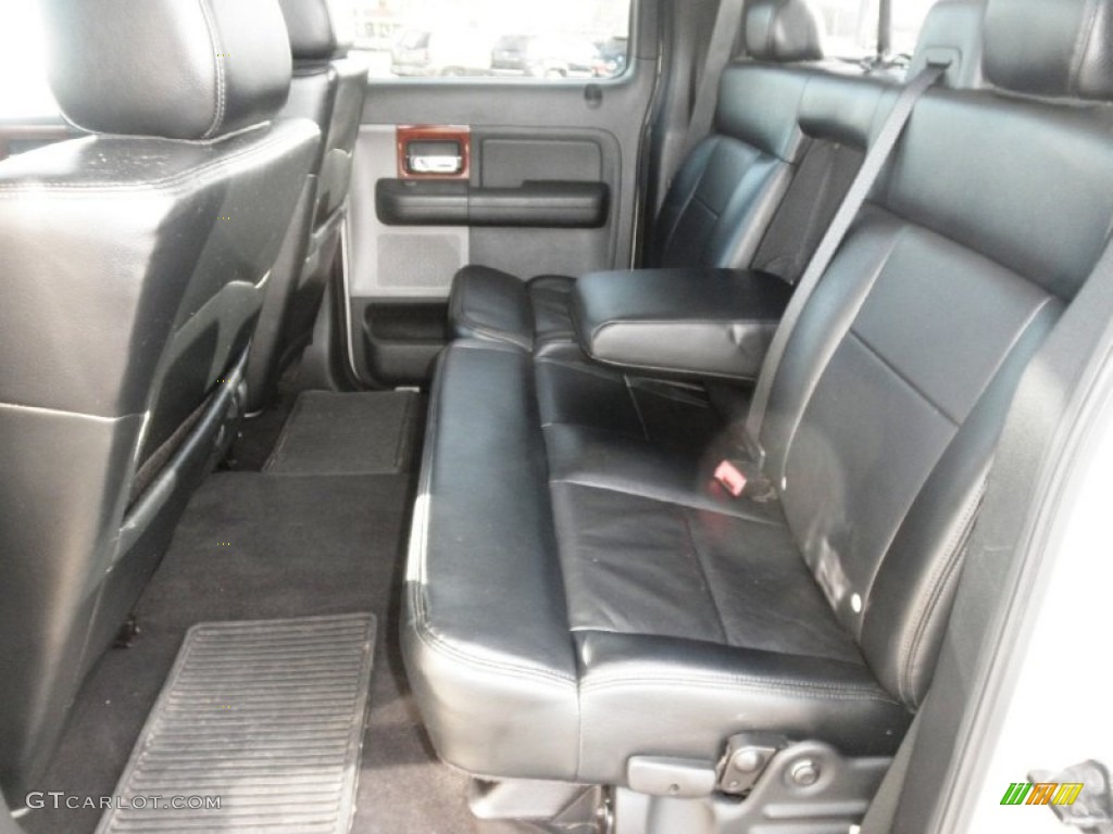 2006 F150 Lariat SuperCrew 4x4 - Silver Metallic / Black photo #15