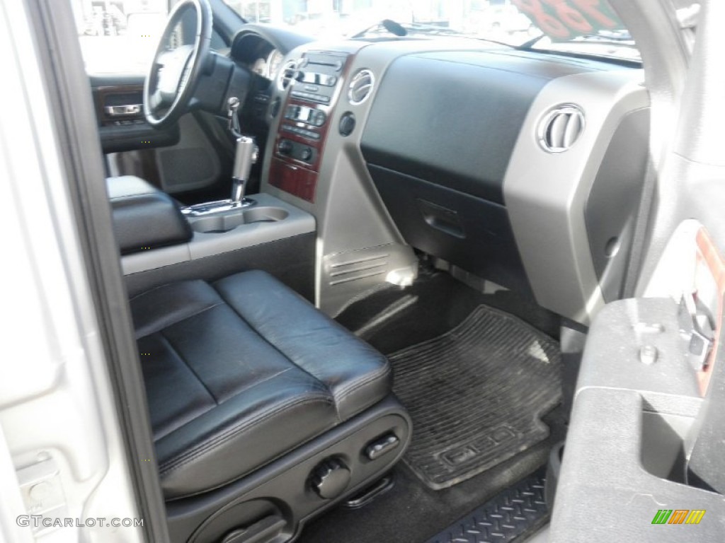 2006 F150 Lariat SuperCrew 4x4 - Silver Metallic / Black photo #21