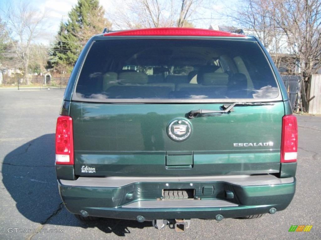 2002 Escalade AWD - Green Envy / Shale photo #6