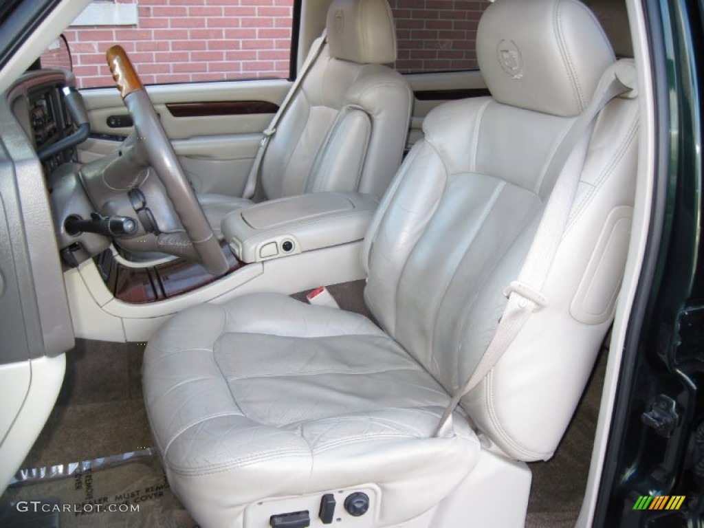 2002 Escalade AWD - Green Envy / Shale photo #13