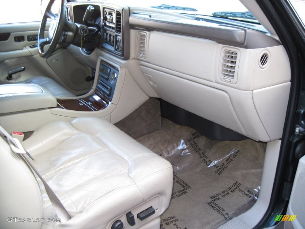 2002 Escalade AWD - Green Envy / Shale photo #16