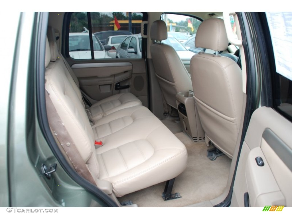 2004 Explorer XLT - Estate Green Metallic / Graphite photo #23
