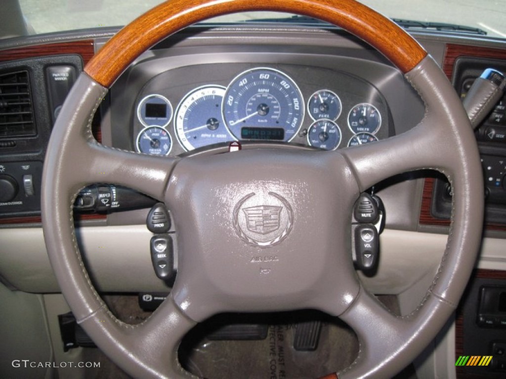 2002 Escalade AWD - Green Envy / Shale photo #23