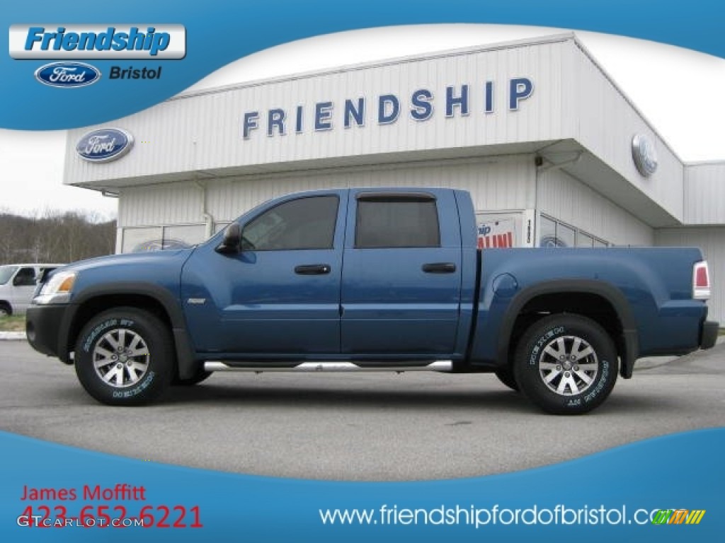 2006 Raider LS Double Cab - Cobalt Blue / Slate Gray photo #1