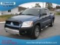 2006 Cobalt Blue Mitsubishi Raider LS Double Cab  photo #2