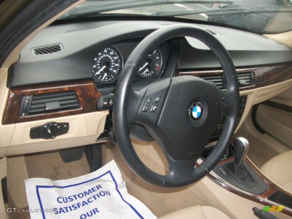 2006 3 Series 325i Sedan - Sonora Metallic / Beige photo #9